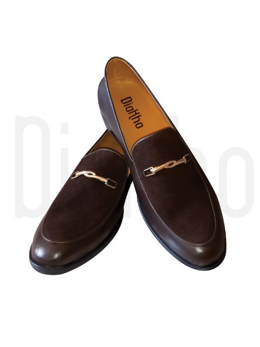 Mocassin-bi-matiere-cuir-et-daim-