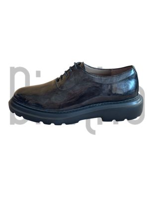 chaussure richelieu vernis noir homme
